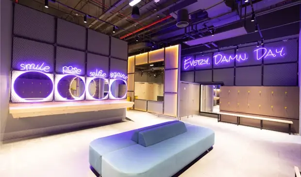 Gymnation Mega Mall Mens Changing Room