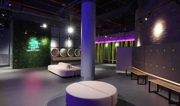 Gymnation Reem Island Ladies Changing Rooms